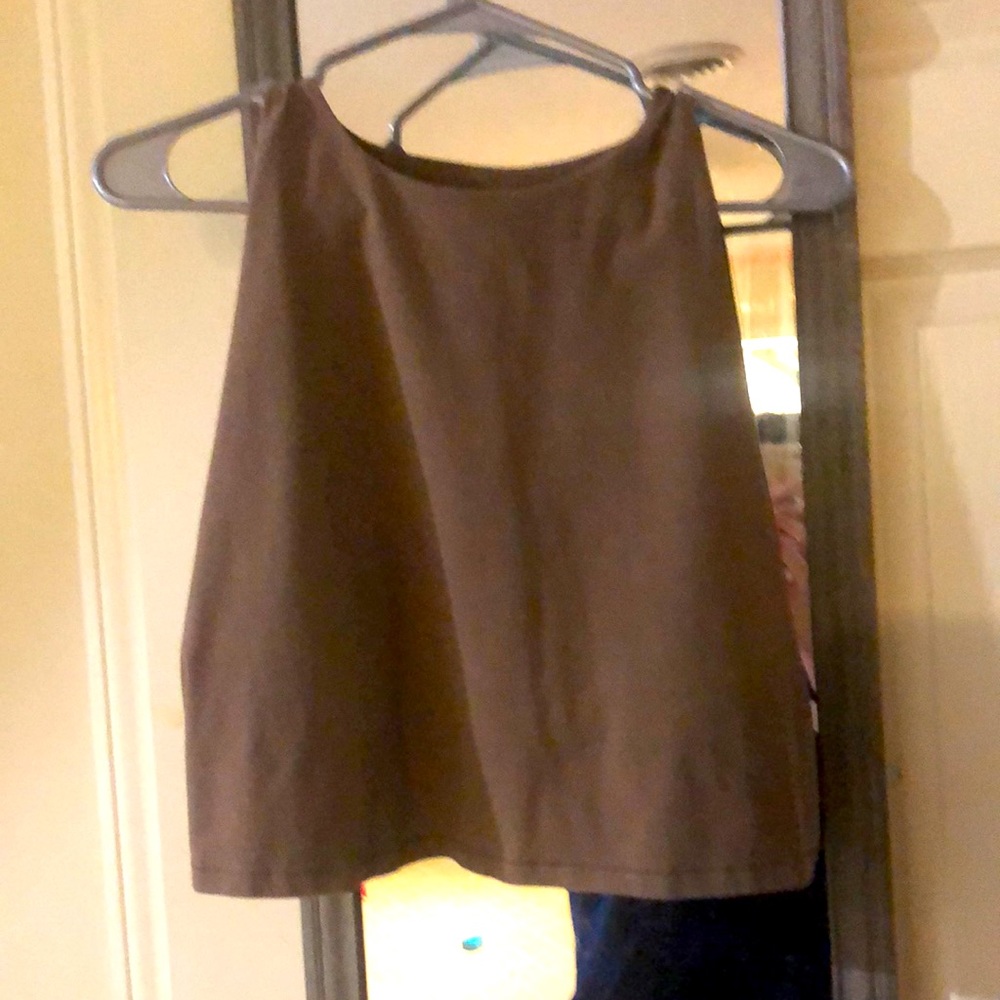 brown tank